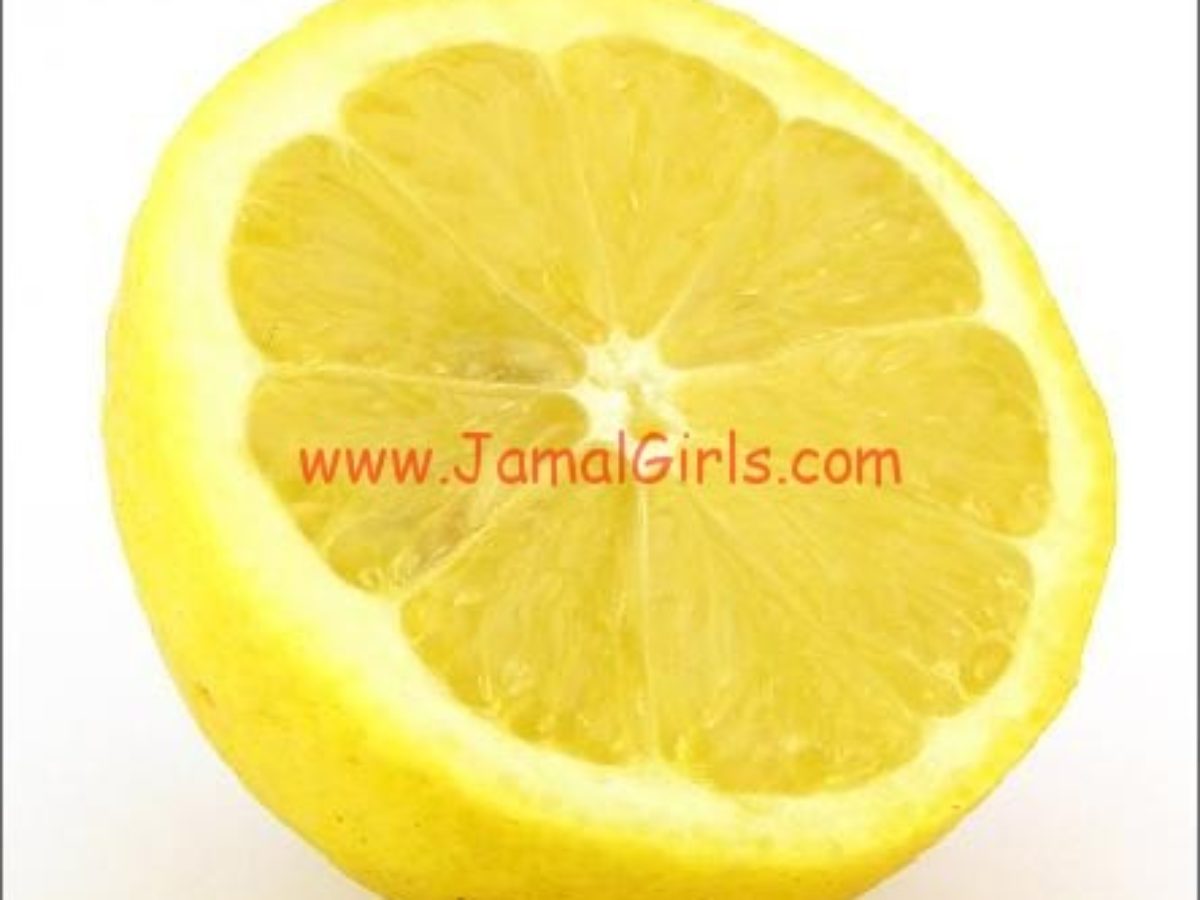 الليمون لسواد الركب وتفتيحها وعلاجها