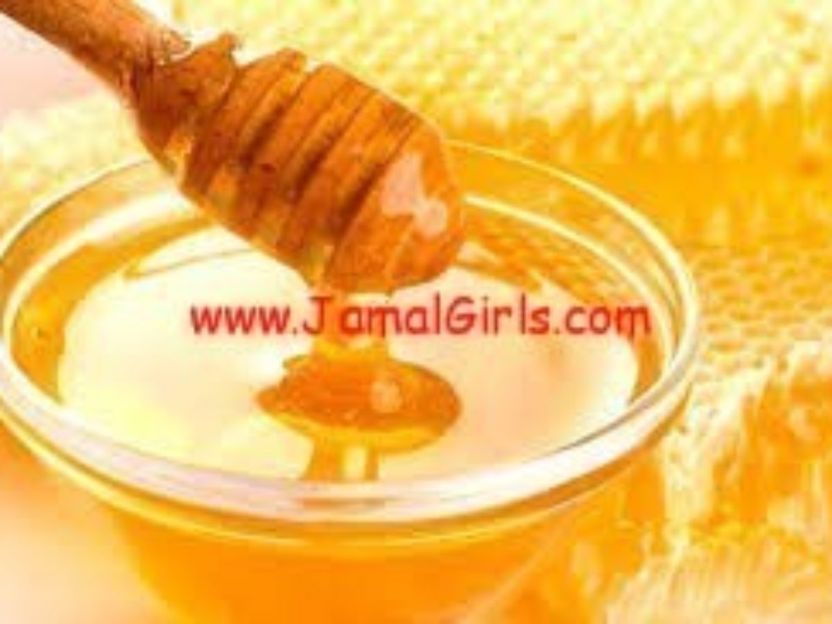 العسل مع الحليب لتسمين الوجه
